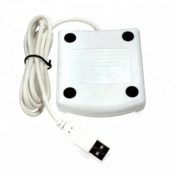 Чёрный/Белый Портативный USB полноскоростной смарт-чип-ридер IC мобильные устройства считывания банковских карт