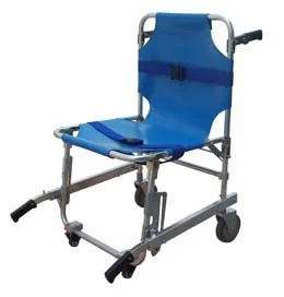 
Wheeled Stretcher Climbing stair stretcher with foldable footrest 