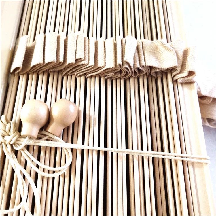 2023 High Rail Ladder Belt YL Interior Window Blinds Texture Aesthetlcs 50MM Horizontal Style 35mm 50mm  Wood Blinds Slats