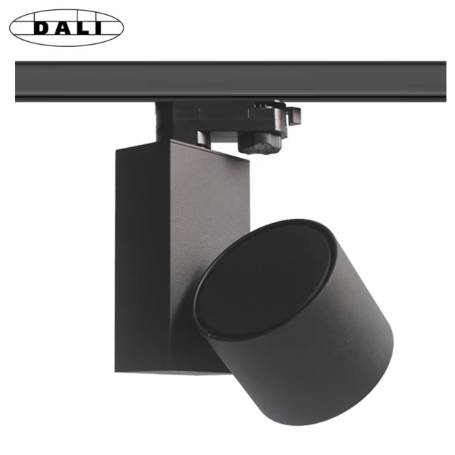 Dimmable DALI Dimming 20W 30W 40W LED Track Light Spotlight For Hotel Supermarket