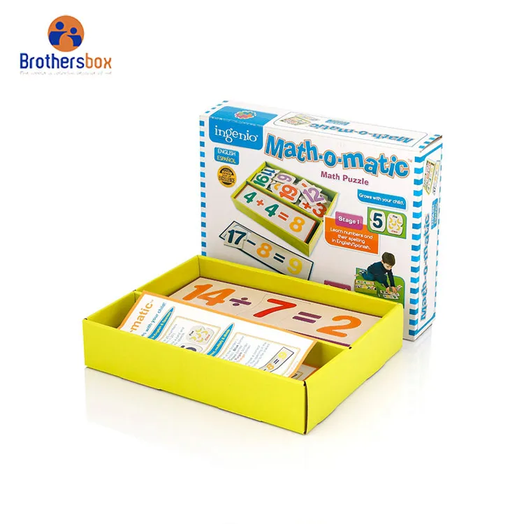 Educational Flash Memory Kids Match Cards Toys Custom Printing