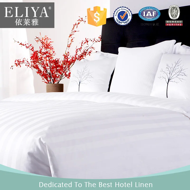 ELIYA Hotel Linen Hotel Bedding Set 1000 Thread Count Cotton Bed Sheet