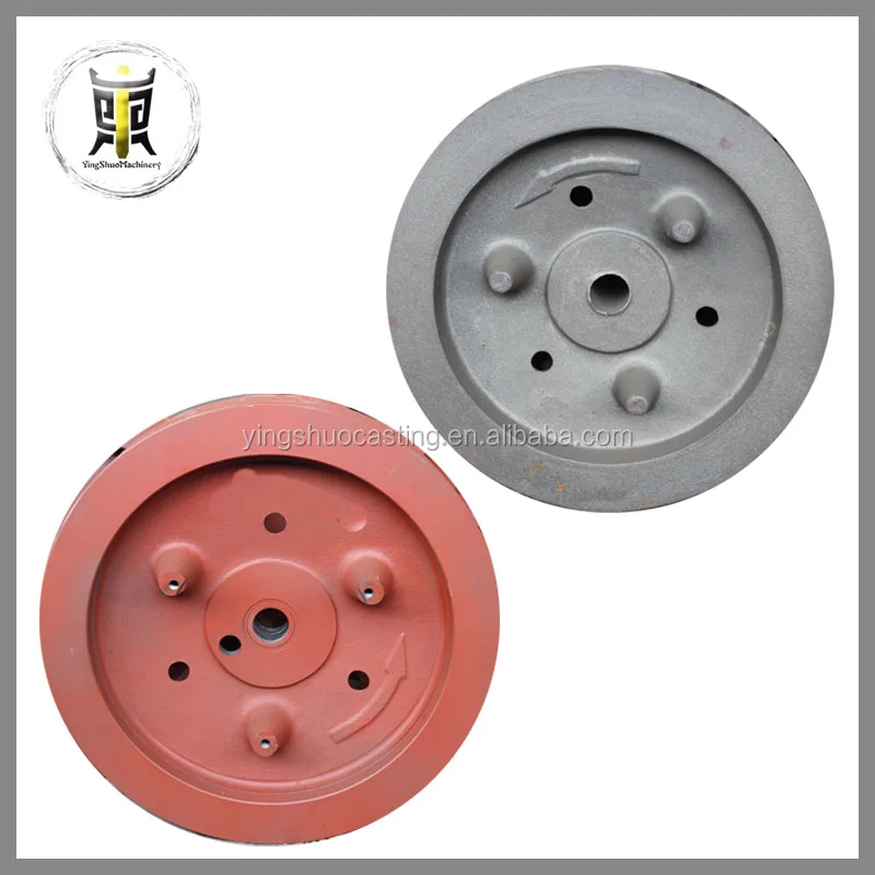 
YINGSHUO ISO9001 OEM GRAY IRON CASTING TRACTOR SPARE PARTS FLYWHEEL FOR SALE 