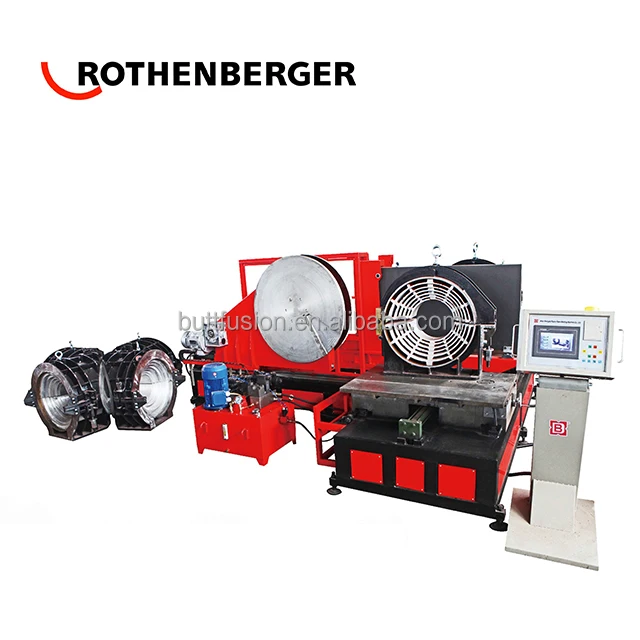 CE 630mm workshop welding machine for pe pipe fitting