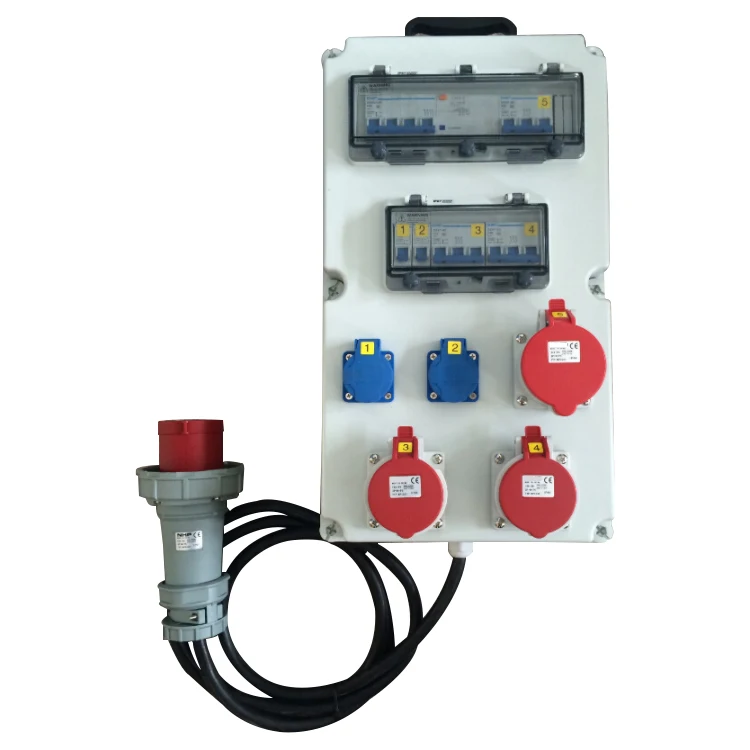 Industrial power panel board, weatherproof waterproof distribution board