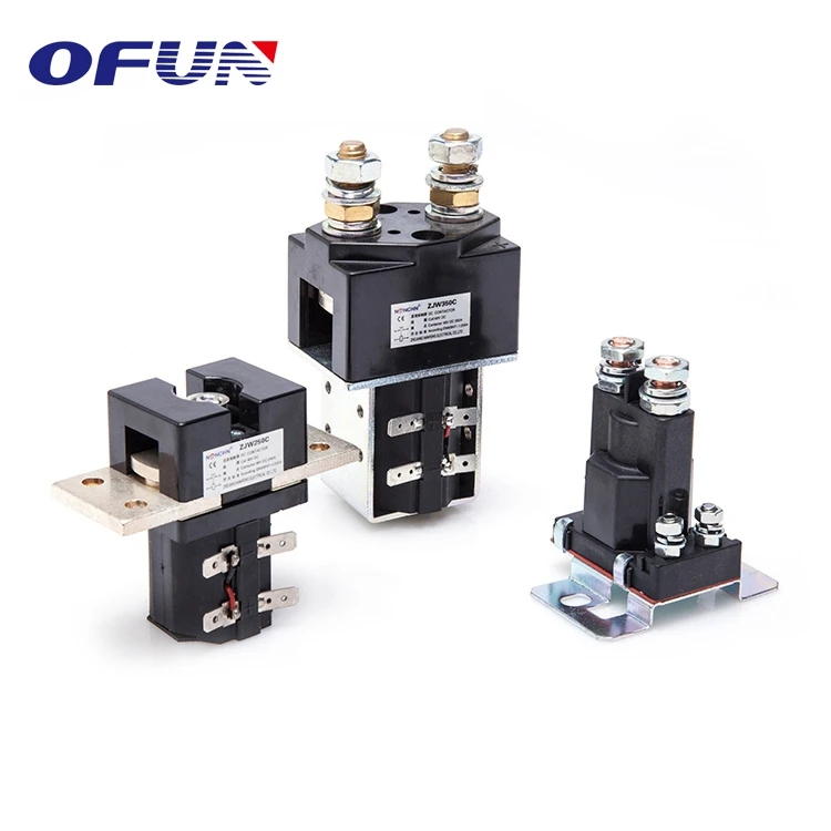 OFUN Factory Direct High Quality 1 Pole 1 Phase Dc Contactor 200A 500A
