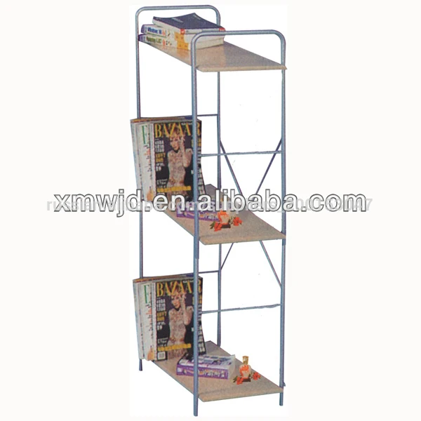 мульти- уровня металла складывающиеся организатора полку для книг и книжный шкаф