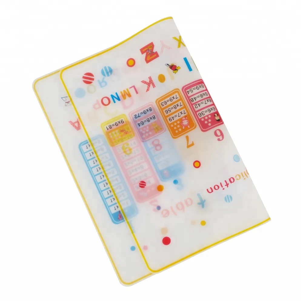 Fashion Heat Resistant Waterproof Silicone Kid Learning Placemat Custom Ironing Placemat
