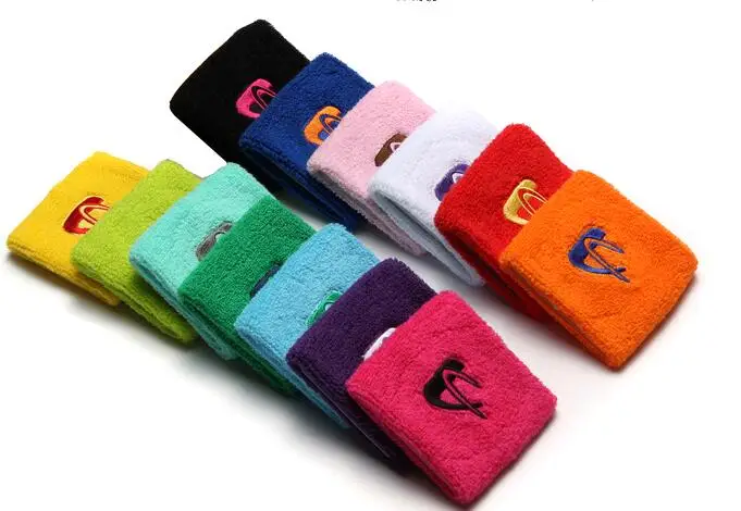 elastic sports wristband wristband sweatband nylon sweatband tennis wristbands with logo custom