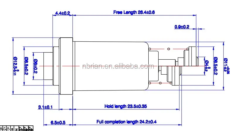 Gas safety valve cooker parts
