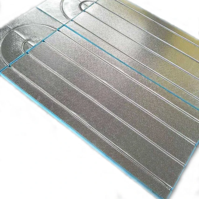 Grooved XPS with aluminum board, Floor Heating System, Floor Heat Panel