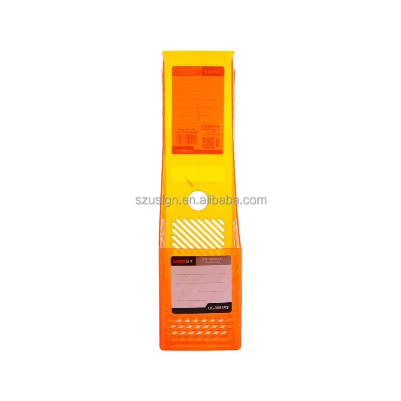 US-9881PS Transparent color Office File Rack