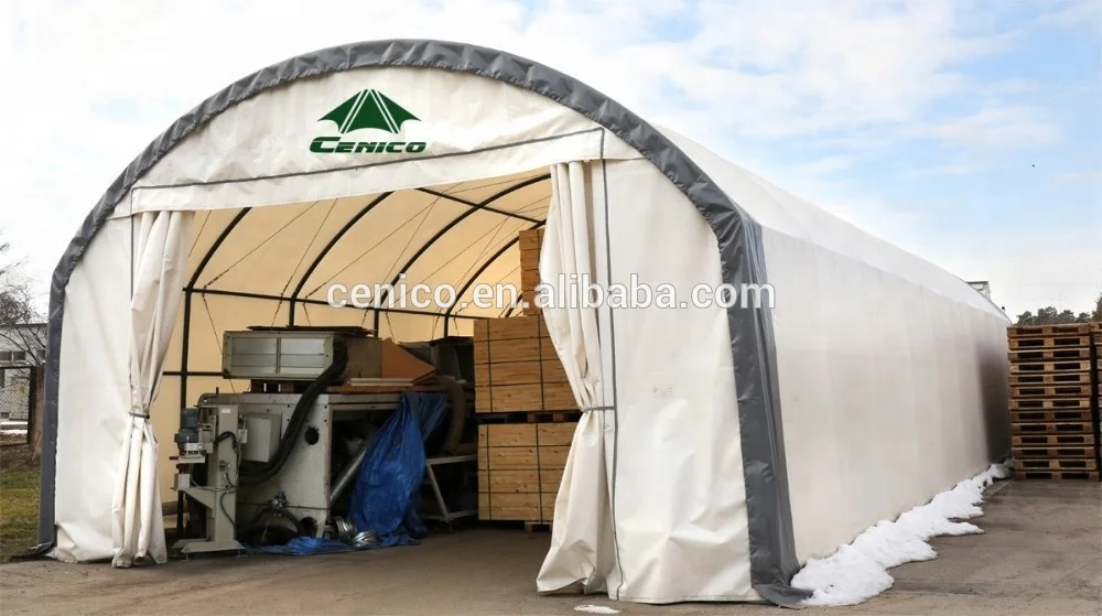 Fabric Storage Warehouse Tent , RV & Bus Shelter