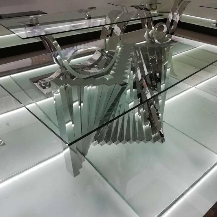 SS table for your house/Contemporary Silver Stainless Steel End Table