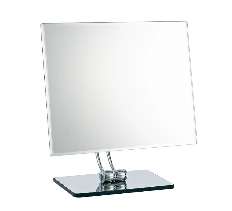 Sufficient Size Extra Large Table Top Stand Up Make Up Vanity Mirror 1X For Hair Style