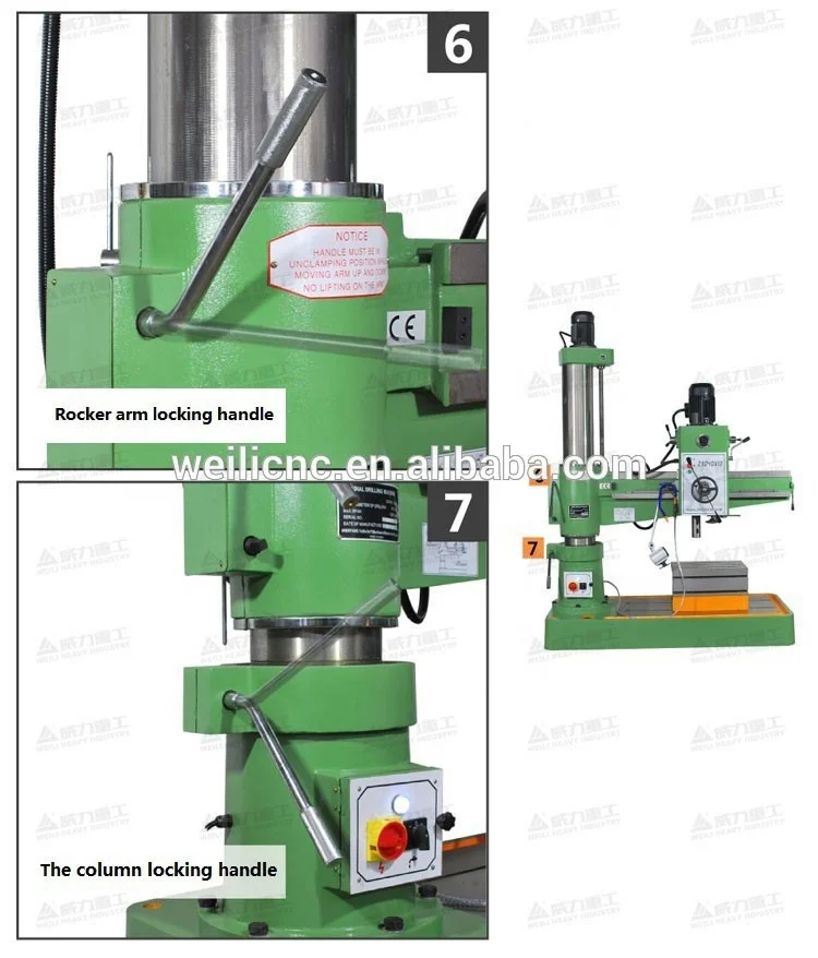 China ZQ3040x13 radial arm drill press manufacturer