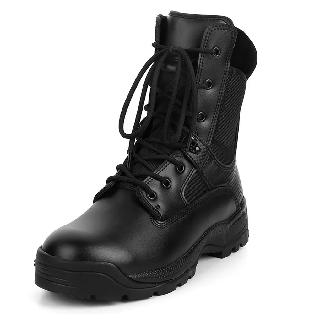 Hot Sales High Quality Waterproof Durable Classical Combat Military Hiking Boots Boxer Boots for Men