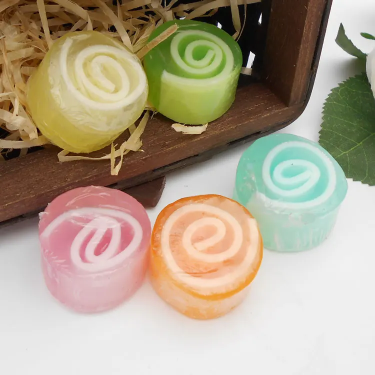 Sweet Funny Mini Colors Factory Low Price Body Skin Care Raw Material Exfoliating Candy Soap