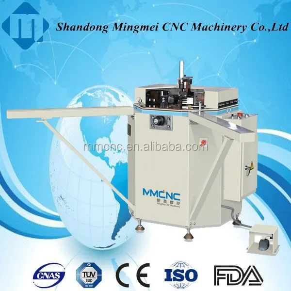 MMCNC press machine for aluminium/corner combining machine for aluminium frames profiles lzj-120