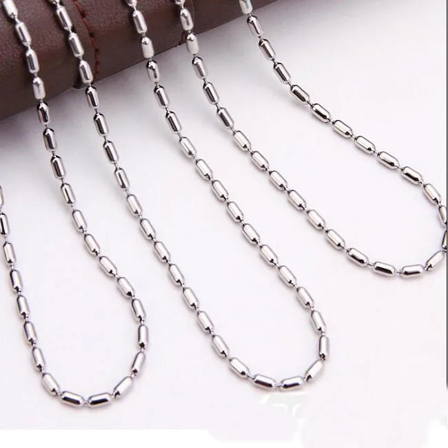 Small Stainless Steel Ball Chain For Necklace Cheap High Quality