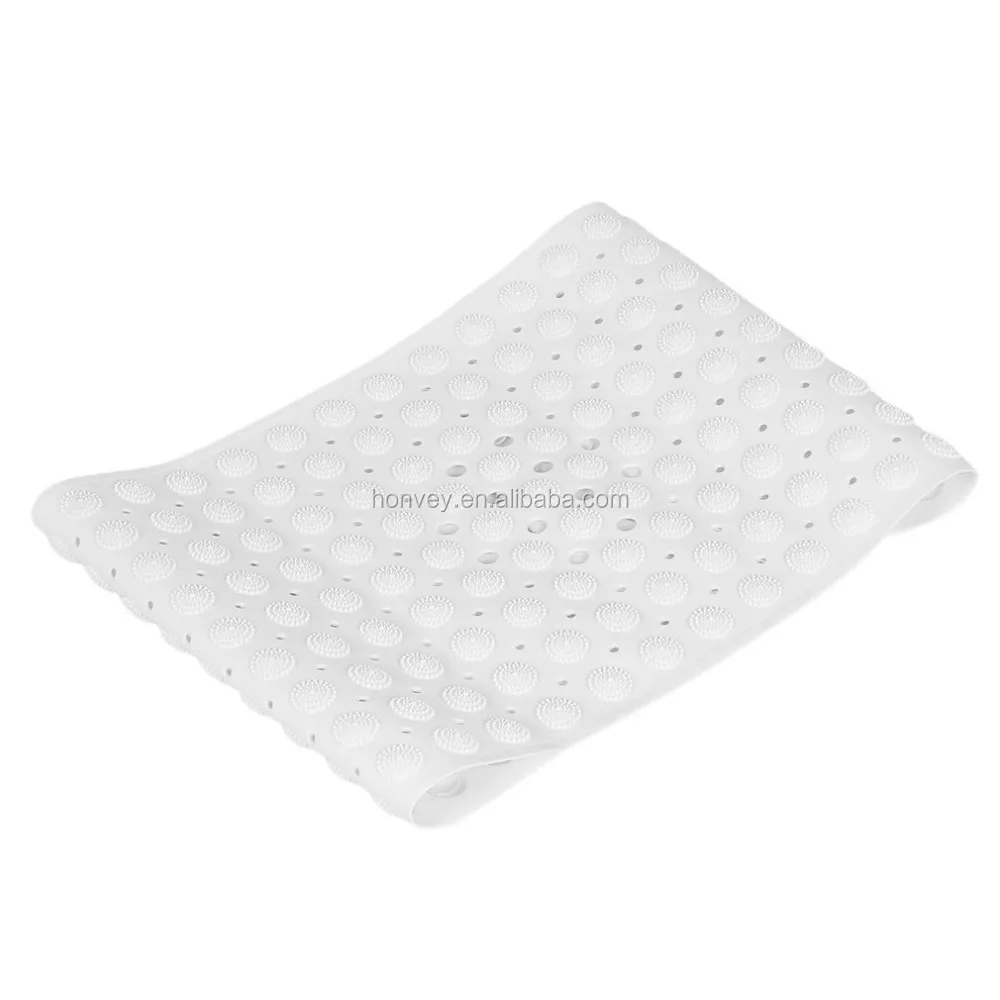 
40*100cm PVC Large Bathtub Non-Slip Floor Mats Anti-bacterial Antiskid Bathroom Bath Mats With Suction Cups Superior Grip 