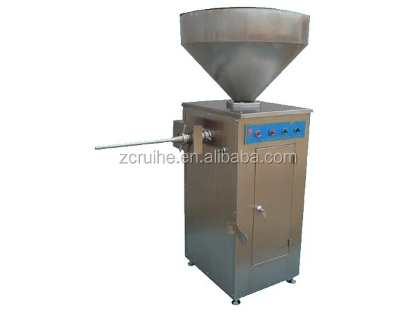 Electric manual hydraulic sausage stuffer