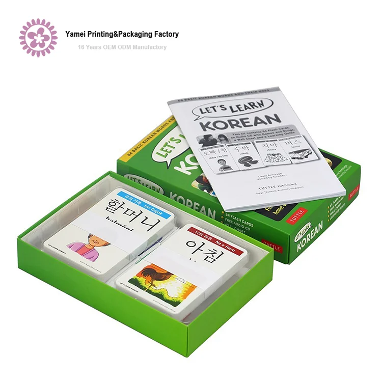 Новый дизайн картона обучение памяти Compact Flash Card для образования