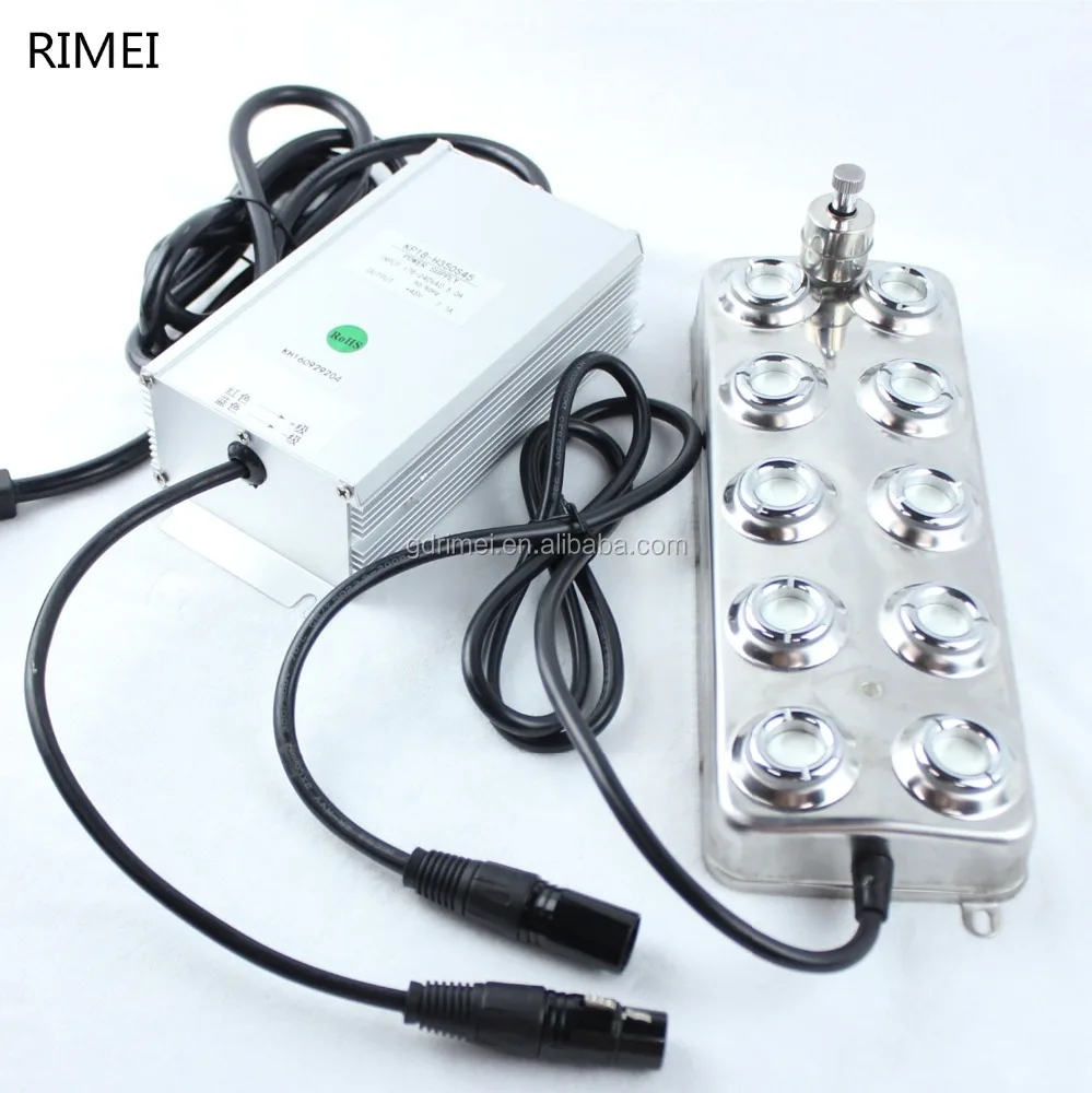 RIMEI 10 head ultrasonic humidifier ultrasonic mist maker