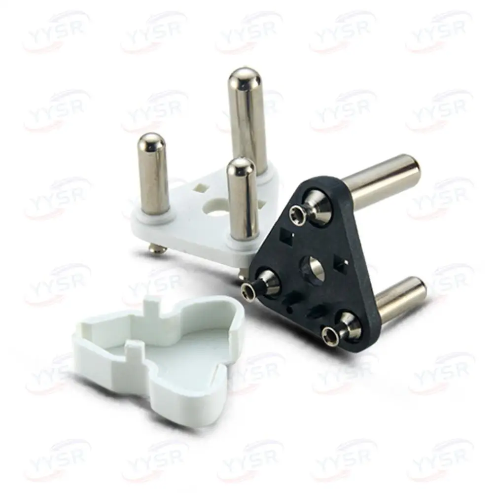 Южная Африка Электрический штекер 3 pin штепсельная втулка