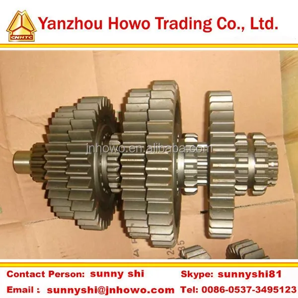 Запчасти для грузовиков SINOTRUK, запчасть для трансмиссии HOWO, основной вал в сборе AZ2203040406