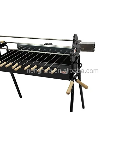 Full Automatic Rotisserie Charcoal BBQ Grill