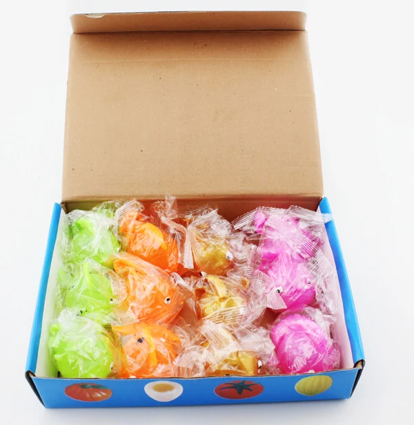 Promotional Goldfish Splat Ball Sticky Venting Ball