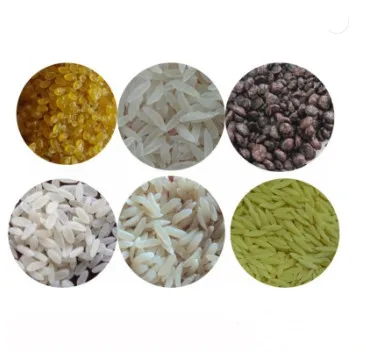 
Twin screw extruder artificial fortified rice making processing machine 