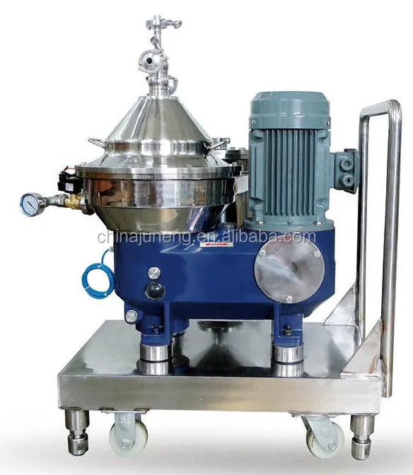 Self cleaning solid bowl milk cream separator machine