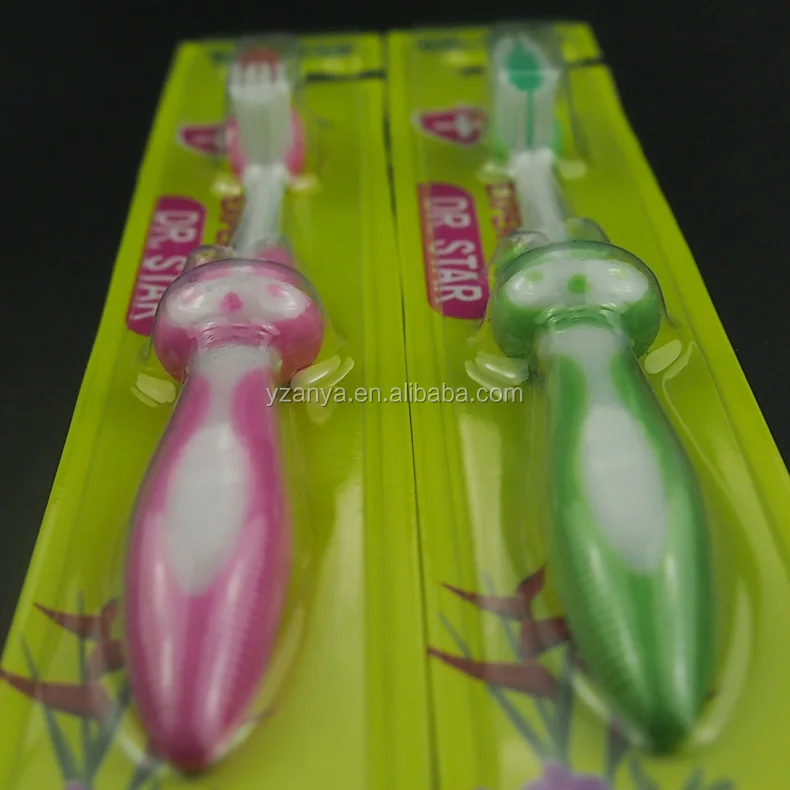 wholesale daily use travel office big handle soft family funny kids tooth brushes
