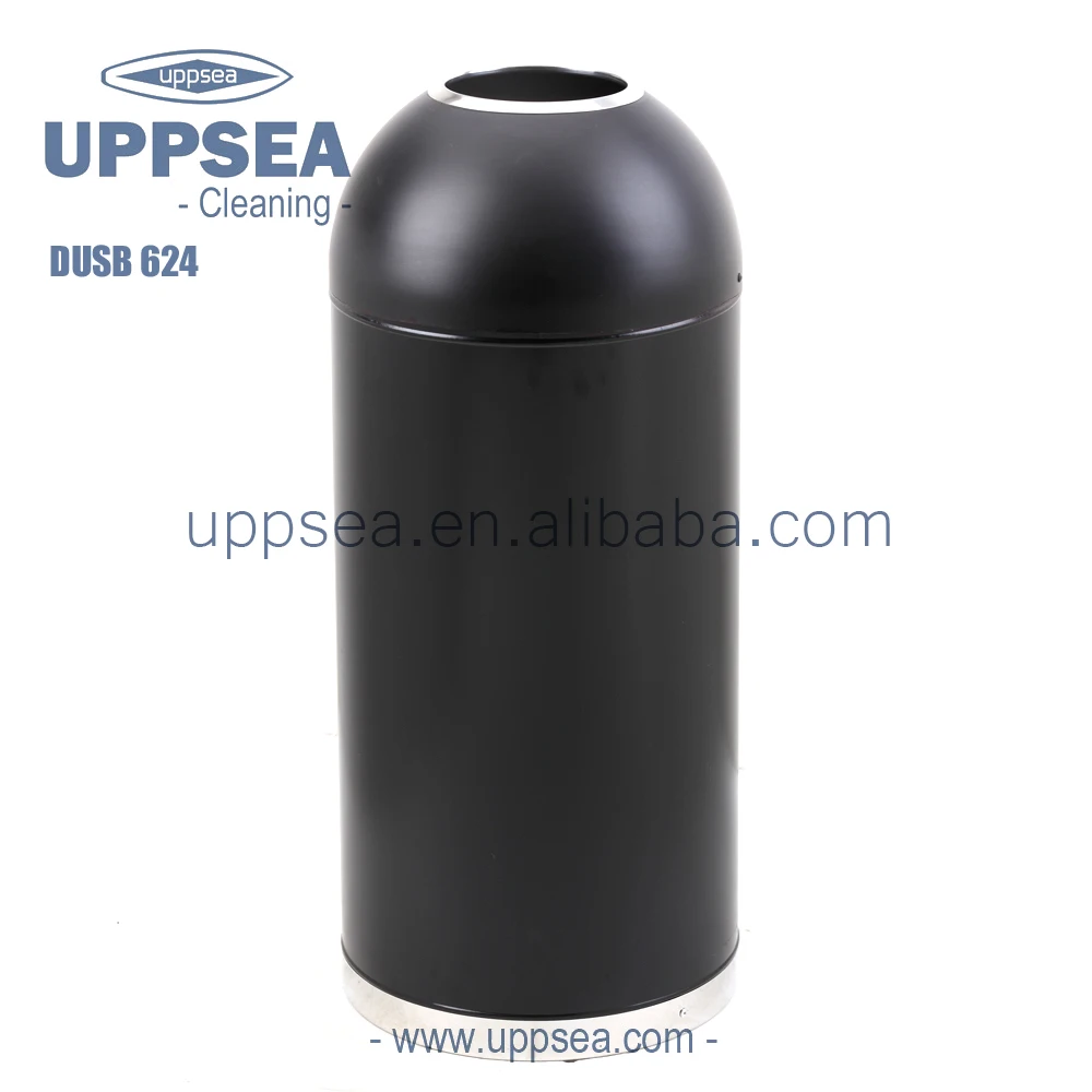 Stainless Steel 3-Compartment Dustbin  Recycled Waste Container Trash Bin Garbage Bin Trash Can