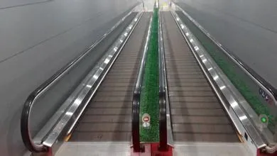 Electric moving sidewalk in airport with high quality Mall sidewalk