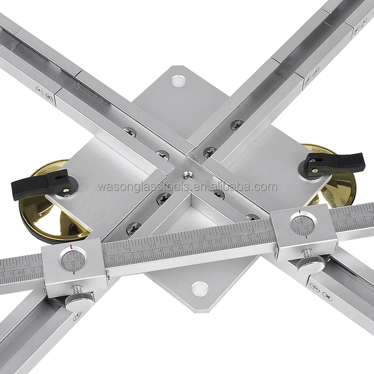 Circle Round Oval Oil Feed Diamond Glass Cutter for Cutting Diameter 60cm to 200cm