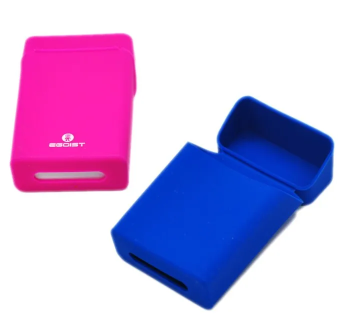 Colorful  diffent type silicone cigarette pack case