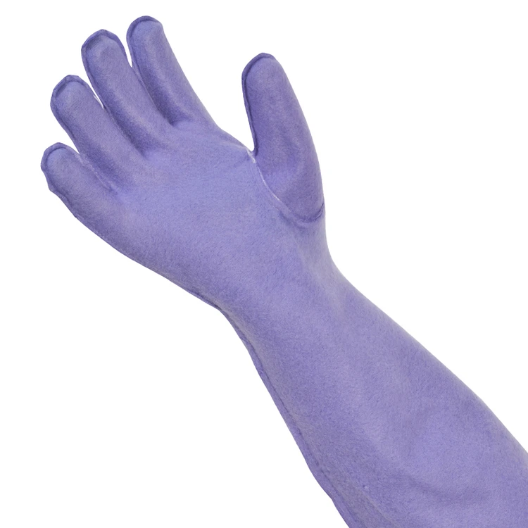 
Modern style latex gloves non sterile p100f154 rubber glove carrier chains long household gloves 