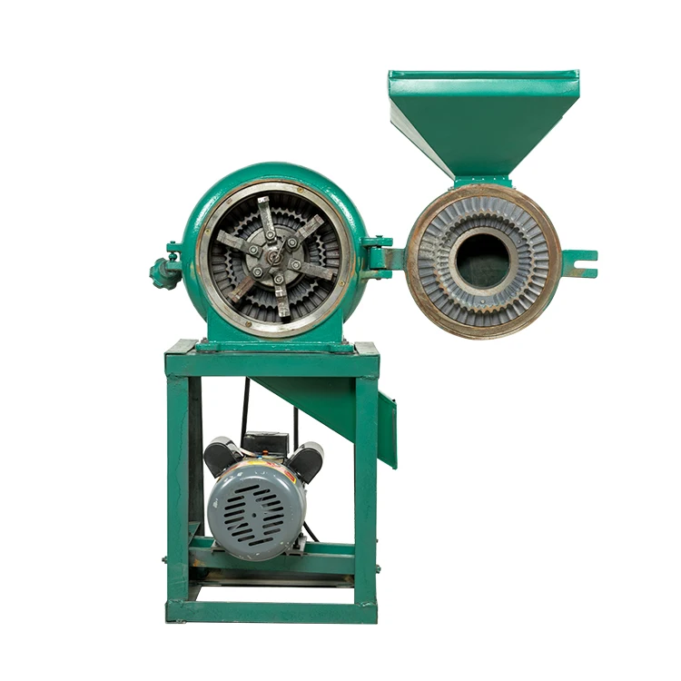 best quality corn mill machine/electric corn grinder/grinding disk machine with diesel engine factory price 0086-13838527397