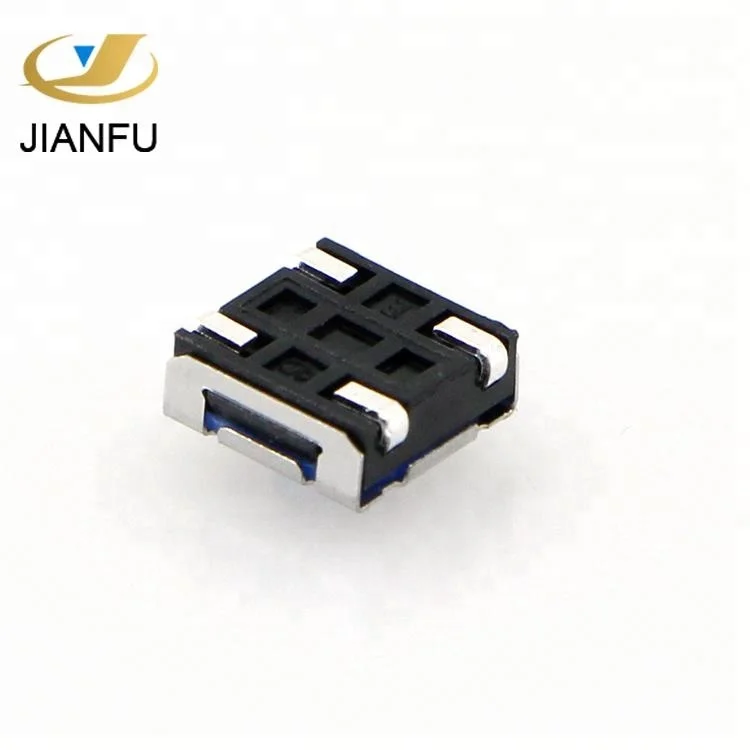 6x6 4 pin smd резиновый тактильный переключатель для