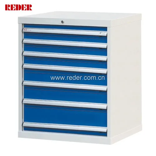 Лучшая цена, стальной металлический гаражный шкаф для хранения инструментов с 7 ящиками