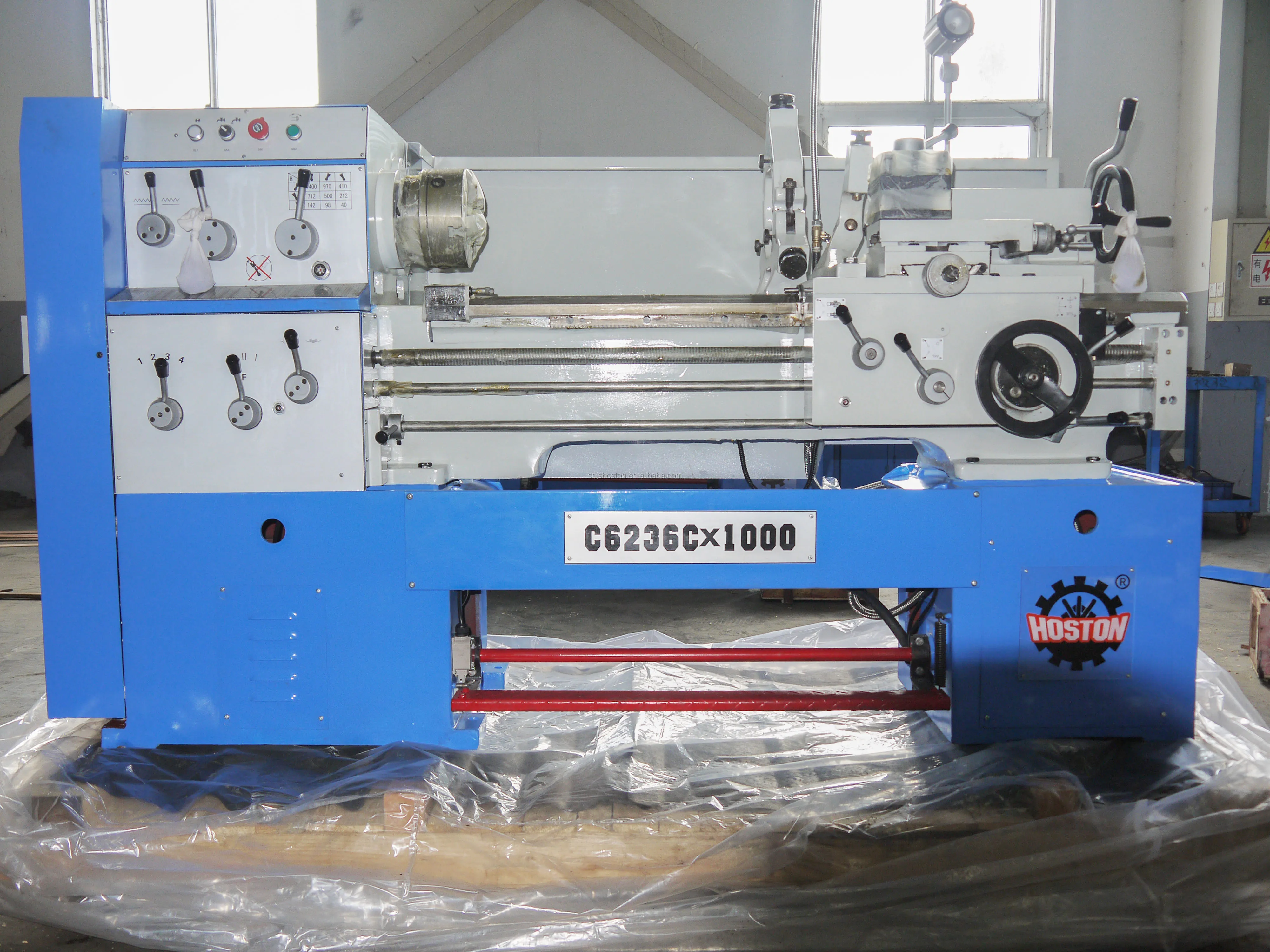 Hoston engine lathe machine horizontal C6236 C6240 C6250 lathe turret