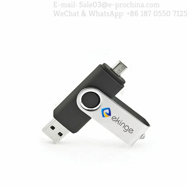 Pen Drive 2 In 1 Function Pendrive high quality USB 3.0 8gb 16gb 32gb 64gb dual port for Android Phone