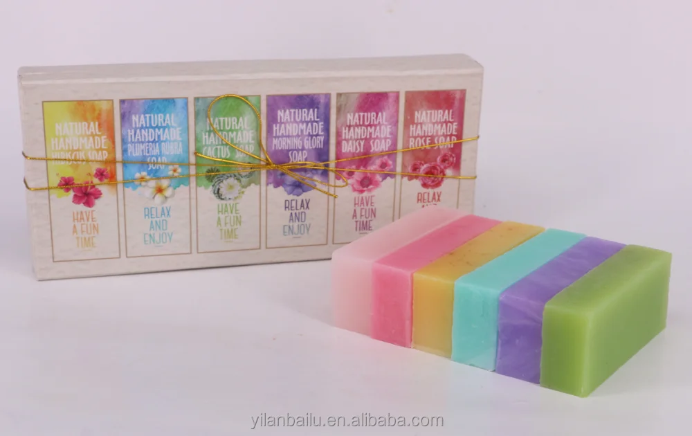 
Natural essential oil soap gift set 