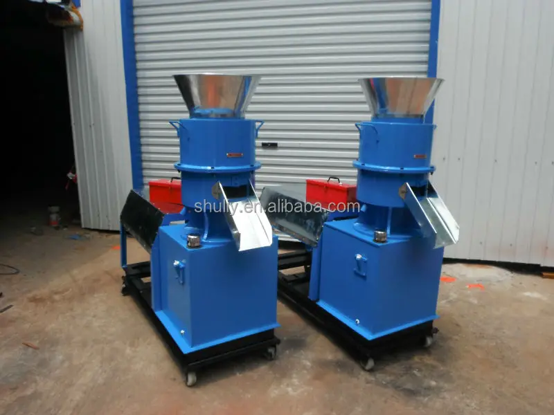 
flat die wood pellet mill/wood pellet making machine with CE 