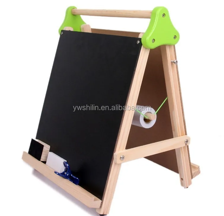 New design 100% handmade wooden portable drawing board for kids with FSC