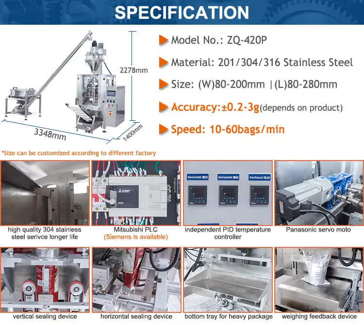 spc powder packing machine