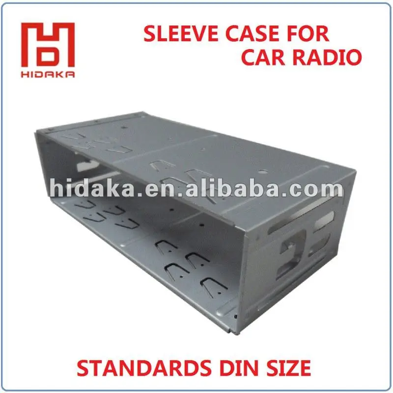 HIDAKA Metal Excavator Car Radio Sleeve Case TV station equipment
